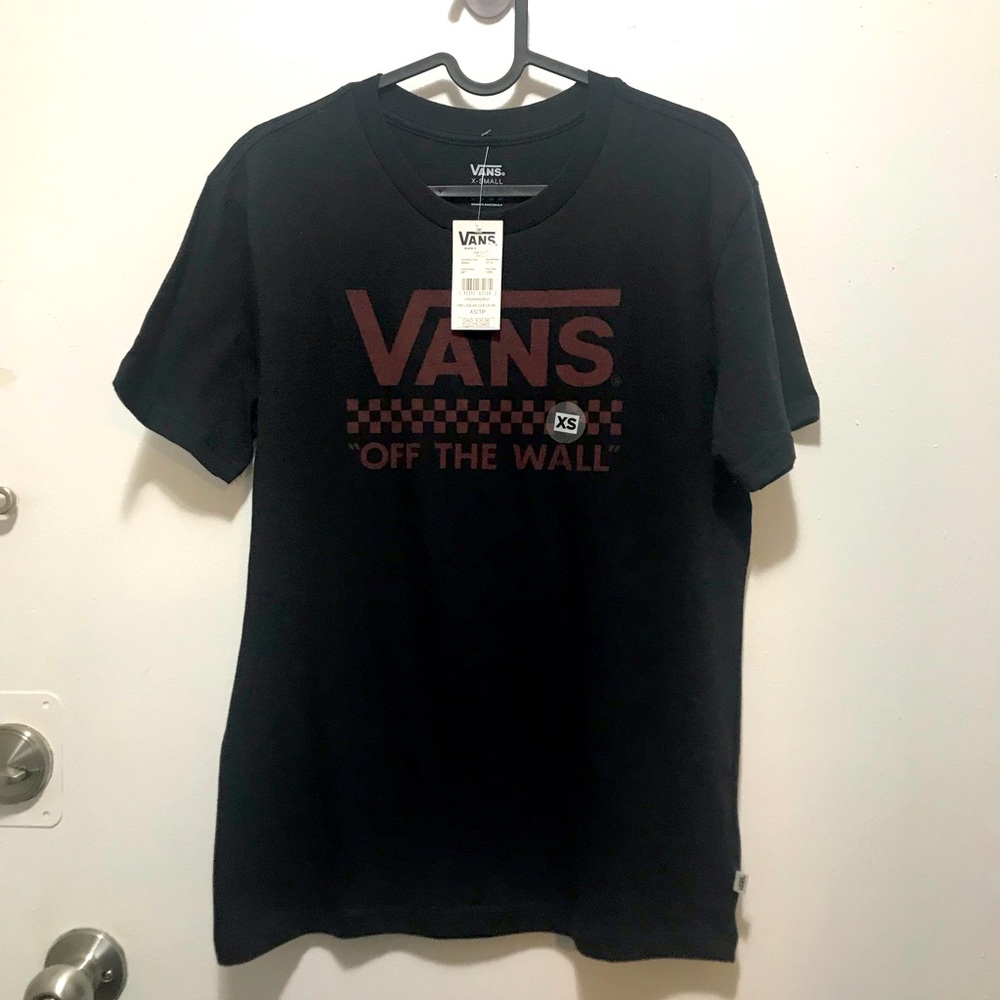 Vans off the wall classic black t-shirt size XS